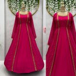 ATTRACTIVE-GEORGETTE-THREAD-SEQUENCE-WORK-GOWN-WITH-KOTI-PARTY-WEAR-WHOLESALE-PRICE-ETHNIC-GARMENT-4.jpeg