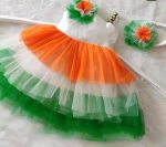 ATTRACTIVE NET FLAIRED KID’S FROCK PARTY WEAR WHOLESALE PRICE ETHNIC GARMENT (2)