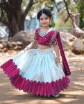DESIGNER CHENILLE EMBROIDERY SEQUENCE WORK LEHENGA BLOUSE ATTRACHED DUPATTA FESTIVAL WEAR WHOLESALE PRICE ETHNIC GARMENT (21)