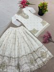 DESIGNER CHINON SEQUENCE EMBROIDERY WORK TOP PALAZZO WITH DUPATTA PARTY WEAR WHOLESALE PRICE ETHNIC GARMENT (3)
