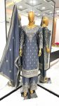 DESIGNER CHINON SILK EMBROIDERY SEQUENCE WORK TOP PANT WITH DUPATTA FESTIVAL WEAR WHOLESALE PRICE ETHNIC GARMENT (3)