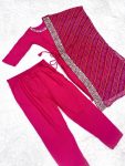 DESIGNER COTTON EMBROIDREY SEQUENCE WORK TOP BOTTOM WIOTH DUPATTA PARTY WEAR WHOLESALE PRICE ETHNIC GARMENT (8)