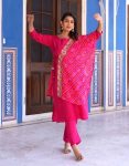 DESIGNER COTTON EMBROIDREY SEQUENCE WORK TOP BOTTOM WIOTH DUPATTA PARTY WEAR WHOLESALE PRICE ETHNIC GARMENT (8)