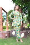 DESIGNER COTTON FLORAL PRINT WORK CORD SET TOP BOTTOM FESTIVAL WEAR WHOLESALE PRICE ETHNIC GARMENT (4)