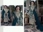 DESIGNER GEORGETTE EMBROIDERY SEQUENCE WORK TOP PALAZZO WITH DUPATTA PARTY WEAR WHOLESALE PRICE ETHNIC GARMENT (5)