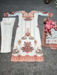 DESIGNER MUSLIN WITH DIGITAL PRINT TOP BOTTOM WITH DUPATTA FESTIVAL WEAR WHOLESALE PRICE ETHNIC GARMENT (8)