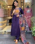 DESIGNER RAYON MIRROR WORK TOP PANT WITH DUPATTA CASUAL WEAR WHOLESALE PRICE ETHNIC GARMENT (4)