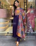 DESIGNER RAYON MIRROR WORK TOP PANT WITH DUPATTA CASUAL WEAR WHOLESALE PRICE ETHNIC GARMENT (4)