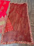 DESIGNER SATIN SILK EMBROIDERY SEQUENCE WORK LEHENGA CHOLI WITH DUPATTA WEDDING WEAR WHOLESALE PRICE ETHNIC GARMENT (1)