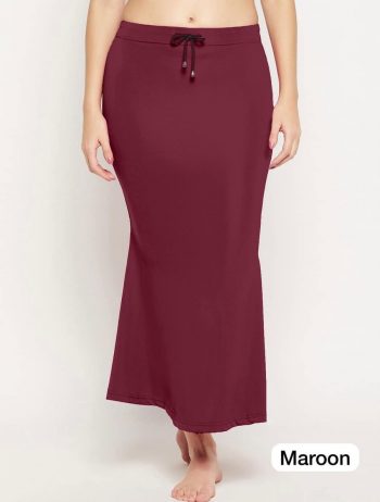 DESIGNER STRETCHABLE LYCRA READYMADE SHAPEWEAR MAROON