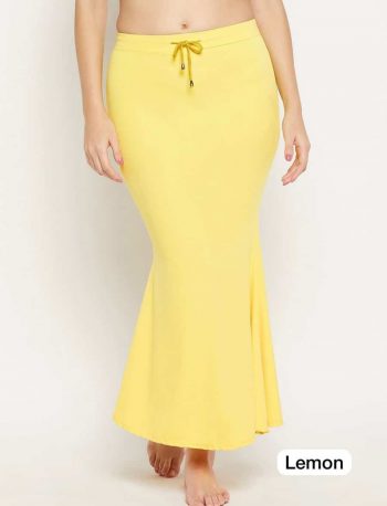DESIGNER STRETCHABLE LYCRA READYMADE SHAPEWEAR LEMON