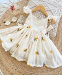 DESINER COTTON THREAD WORK KIDS FROCK PARTY WEAR WHOLESALE PRICE ETHNIC GARMENT (11)