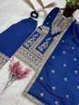 FANCY CHINON EMBROIDERY CODING DORI SEQUENCE WORK TOP PALAZZO WITH DUPATTA FESTIVAL WEAR WHOLESALE PRICE ETHNIC GARMENT (6)