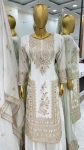 FANCY CHINON EMBROIDERY CODING DORI SEQUENCE WORK TOP PALAZZO WITH DUPATTA FESTIVAL WEAR WHOLESALE PRICE ETHNIC GARMENT SURAT (22)