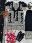 FANCY CHINON EMBROIDERY CODING DORI SEQUENCE WORK TOP PALAZZO WITH DUPATTA WEDDING WEAR WHOLESALE PRICE ETHNIC GARMENT (9)