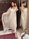 FANCY EMBROIDERY SEQUENCE WORK TOP BOTTOM WITH DUPATTA PARTY WEAR WHOLESALE PRICE ETHNIC GARMENT (3)