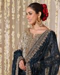 FANCY JIMMY CHOO EMBROIDERY THREAD WORK TOP BOTTOM WITH DUPATTA PARTY WEAR WHOLESALE PRICE ETHNIC GARMENT (3)