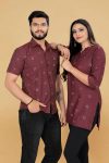 FANCY-LINEN-COLORFUL-THREAD-WEAVING-WORK-TUNIC-TOP-AND-SHORT-KURTA-COUPLE-COMBO-PARTY-WEAR-WHOLESALE-PRICE-ETHNIC-GARMENT-6.jpeg