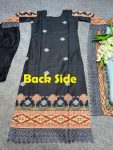 FANCY MUSLIN DIGITAL PRINTED TOP BOTTOM WITH DUPATTA PARTY WEAR WHOLESALE PRICE ETHNIC GARMENT (3)