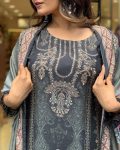 FANCY MUSLIN DIGITAL PRINTED TOP BOTTOM WITH DUPATTA PARTY WEAR WHOLESALE PRICE ETHNIC GARMENT (3)