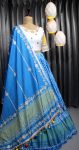 FASHIONABLE CHINON SILK PRINTED MIRROR WORK LEHENGA CHOLI WITH DUPATTA PARTY WEAR WHOLESALE PRICE ETHNIC GARMENT (3)