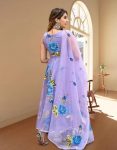 FASHIONABLE GEORGETTE PRINTED GOWN WITH DUPATTA PARTY WEAR WHOLESALE PRICE ETHNIC GARMENT (3)