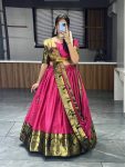 FASHIONABLE-MERCERIZED-COTTON-WEAVING-BORDER-WORK-LEHENGA-CHOLI-WITH-DUPATTA-PARTY-WEAR-WHOLESALE-PRICE-ETHNIC-GARMENT-4.jpeg