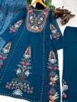 FORMAL WEAR EMBROIDERY WORK TOP BOTTOM WITH DUPATTA PARTY WEAR WHOLESALE PRICE ETHNIC GARMENT (6)