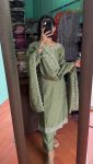 LATEST CHINON SILK EMBROIDERY WORK TOP BOTTOM WITH DUPATTA PARTY WEAR WHOLESALE PRICE ETHNIC GARMENT (3)