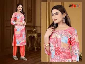 FORMAL WEAR COTTON FOIL PRINT TOP WITH BOTTOM PINK