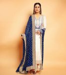 LATEST GEORGETTE EMBROIDERY SEQUENCE WORK TOP BOTTOM WITH DUPATTA PARTY WEAR WHOLESALE PRICE ETHNIC GARMENT (3)