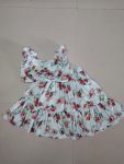 MOST PICKED RAYON FLORAL PRINTED KID’S TOP WITH SKIRT PARTY WEAR WHOLESALE PRICE ETHNIC GARMENT (3)