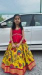 MOST PICKED SOFT SILK PRINTED WEAVING WORK KID’S LEHENGA CHOLI PARTY WEAR WHOLESALE PRICE ETHNIC GARMENT (3)