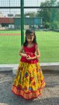 MOST PICKED SOFT SILK PRINTED WEAVING WORK KID’S LEHENGA CHOLI PARTY WEAR WHOLESALE PRICE ETHNIC GARMENT (3)