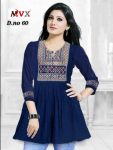 Shorts-kurti-with-embroidery-work-most-collective-college-girls-wholesale-lowest-price-market-suerat-ethnic-garment-3.jpeg