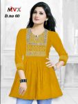 Shorts-kurti-with-embroidery-work-most-collective-college-girls-wholesale-lowest-price-market-suerat-ethnic-garment-6.jpeg