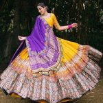 TRADITIONAL BUTTER SILK DIGITAL PRINTED MIRROR WORK LEHENGA CHOLI WITH DUPATTA PARTY WEAR WHOLESALE PRICE ETHNIC GARMENT (6)