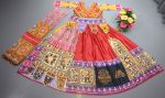 TRADITIONAL BUTTER SILK DIGITAL PRINTED MIRROR WORK LEHENGA CHOLI WITH DUPATTA PARTY WEAR WHOLESALE PRICE ETHNIC GARMENT (5)