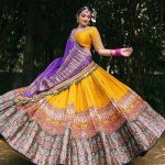 TRADITIONAL BUTTER SILK DIGITAL PRINTED MIRROR WORK LEHENGA CHOLI WITH DUPATTA PARTY WEAR WHOLESALE PRICE ETHNIC GARMENT (6)