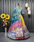 TRADITIONAL SOFT BUTTER SILK DIGITAL PRINTED MIRROR WORK FESTIVE WEAR WHOLESALE PRICE ETHNIC GARMENT (6)