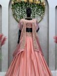 TRENDING-CHINON-THREAD-SEQUENCE-WORK-LEHENGA-CHOLI-WITH-SHRUG-PARTY-WEAR-WHOLESALE-PRICE-ETHNIC-GARMENT-1.jpeg