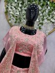 TRENDING-CHINON-THREAD-SEQUENCE-WORK-LEHENGA-CHOLI-WITH-SHRUG-PARTY-WEAR-WHOLESALE-PRICE-ETHNIC-GARMENT-1.jpeg