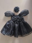 TRENDING ORGANZA FOWER WORK KID’S FROCK PARTY WEAR WHOLESALE PRICE ETHNIC GARMENT (1)