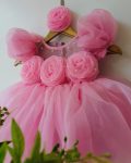 TRENDING ORGANZA FOWER WORK KID’S FROCK PARTY WEAR WHOLESALE PRICE ETHNIC GARMENT (6)