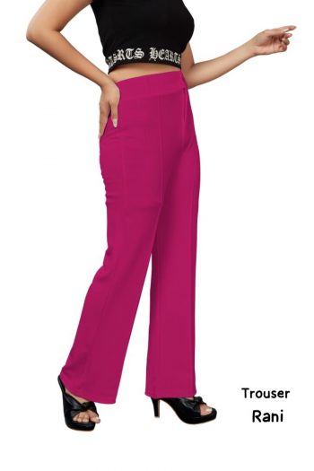 TRENDING VELENTINO LYCRA TROUSER PANT RANI