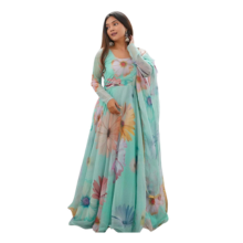 Gown With Dupatta