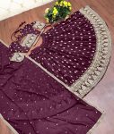 WEDDING WEAR EMBROIDERY SEQUENCE WORK LEHENGA CHOLI WITH DUPATTA WEDDING WEAR WHOLESALE PRICE ETHNIC GARMENT (3)