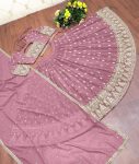 WEDDING WEAR EMBROIDERY SEQUENCE WORK LEHENGA CHOLI WITH DUPATTA WEDDING WEAR WHOLESALE PRICE ETHNIC GARMENT (4)