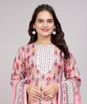 1FANCY COTTON BLEND FOIL PRINTED TOP BOTTOM WITH DUPATTA PARTY WEAR WHOLESALE PRICE ETHNIC GARMENT (16)