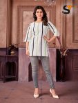 2DESIGNER COTTON PRINT WORK MENS SHIRT WITH LADIES KURTI COUPLE WEAR WHOLESALE PRICE ETHNIC GARMENT (38)